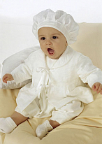 Выкройка детская Burda арт. 9944 комплект одежды для крещения