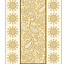 Ткань хлопок пэчворк бежевый, пейсли, Benartex (арт. 5491M07B)