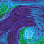 Ткань хлопок пэчворк зеленый фиолетовый голубой, необычные, Timeless Treasures (арт. 249238)