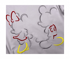 Дизайн для вышивки «Мини и Мики»