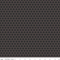 Ткань 100% хлопок [SC8165-BLACK]