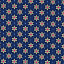 Ткань хлопок пэчворк синий, необычные завитки, Michael Miller (арт. 252076)