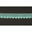 Кружево вязаное хлопковое Alfa AF-062-075 17 мм мятный