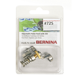 Лапка для стежки по линейке с прорезью Bernina 105 803 70 00 № 72S