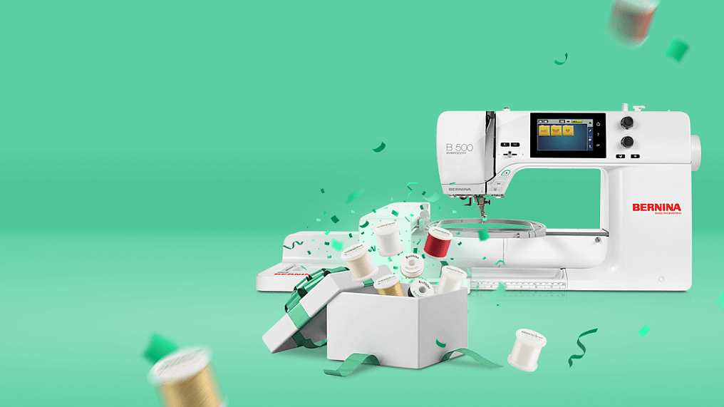 Подарок при покупке Bernina