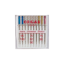 Иглы комбинированные Organ №70-100 10 шт.