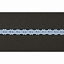 Кружево вязаное хлопковое Alfa AF-020-040 11 мм голубой