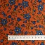 Ткань хлопок для пэчворка для одежды оранжевый, цветы, Windham Fabrics (арт. 53701-6)