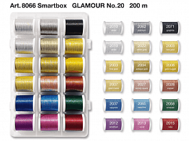 Набор ниток для вышивки Madeira арт. 8066 Smartbox Glamour 18 х 200 м