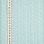 Ткань хлопок пэчворк бирюзовый, мелкий цветочек, ALFA Z DIGITAL (арт. 224350)