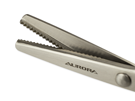 Ножницы зигзаг 3,5 мм Aurora AU 491 23 см