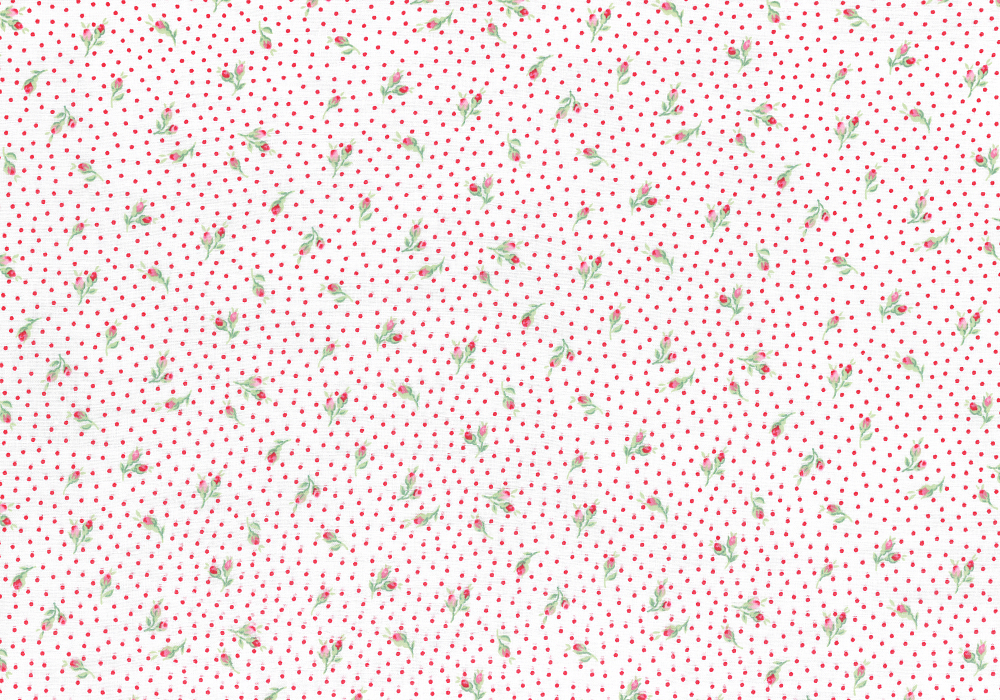 Ткань хлопок пэчворк малиновый, , Lecien (арт. 40585-30)
