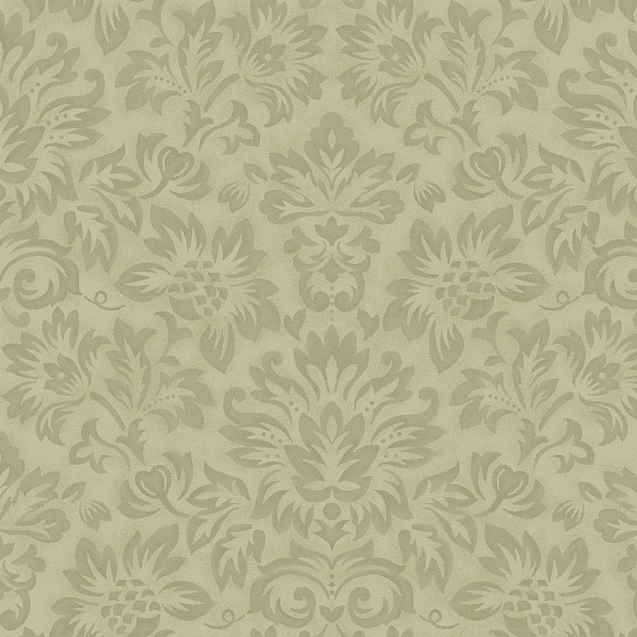 Ткань фланель пэчворк болотный, цветы, Henry Glass (арт. 249488)