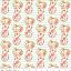 Ткань хлопок пэчворк бирюзовый, цветы животные, Riley Blake (арт. SC6892-MINT)