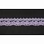 Кружево вязаное хлопковое Alfa AF-093-027 16 мм фиолетовый