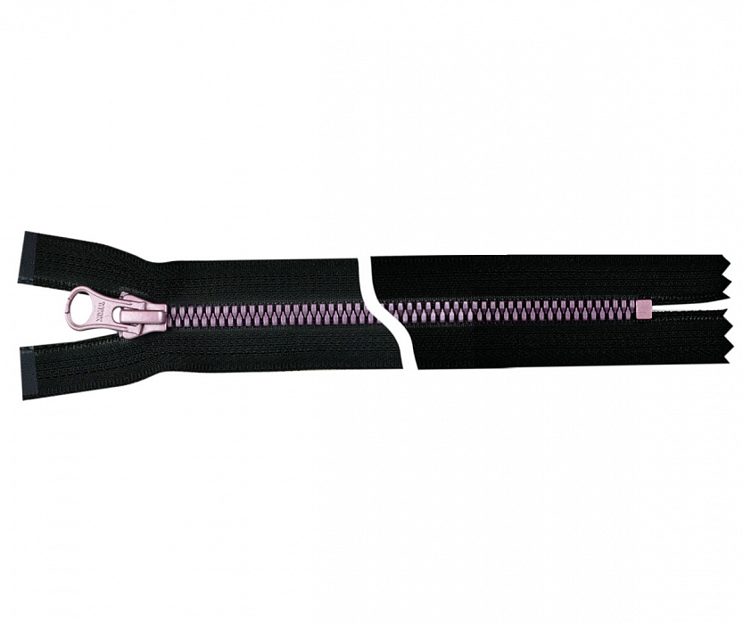 Молния Metalux YKK №5 однозамковая фиолетовая, 20 см