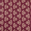 Ткань хлопок пэчворк бордовый, завитки дамаск, General Fabrics (арт. 82973)
