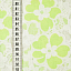 Ткань кружевное полотно плательные ткани зеленый, цветы, ALFA C (арт. 261560-6)