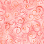 Ткань хлопок пэчворк красный, завитки, Benartex (арт. 9705W-22)