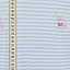 Ткань хлопок плательные ткани голубой, мелкий цветочек полоски, ALFA C (арт. 232871-2)