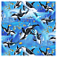 Ткань хлопок пэчворк синий, морская тематика, Studio E (арт. 5754-17)