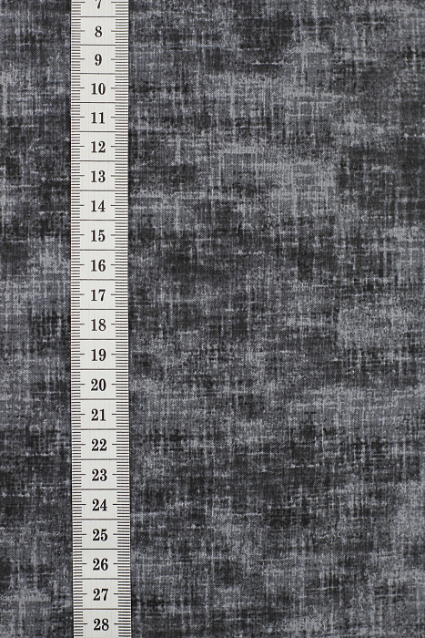 Ткань хлопок пэчворк черный, муар, ALFA (арт. 229586)