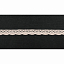 Кружево вязаное хлопковое Alfa AF-048-024 13 мм розовый