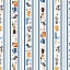 Ткань хлопок для пэчворка для одежды голубой, детская тематика животные коты и кошки, Michael Miller (арт. DC8659-BLUE-D)