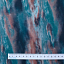 Ткань хлопок пэчворк синий, муар, Robert Kaufman (арт. AMDM-20397-223)