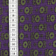 Ткань вельвет пэчворк фиолетовый болотный, цветы, ALFA C (арт. 246958)