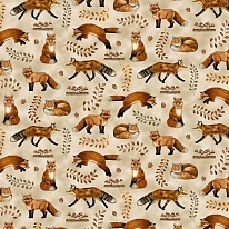Ткань для лоскутного шитья  [1885-33 Beige]