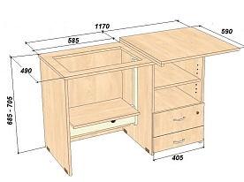 Стол швейный Комфорт JN-1