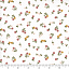 Ткань хлопок пэчворк белый, мелкий цветочек цветы, Moda (арт. 5123-11)