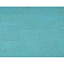 Ткань пробковая (Корк) 50×70 см, цв. голубой океан