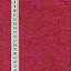 Ткань хлопок пэчворк малиновый, завитки, ALFA (арт. 232333)