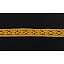 Кружево вязаное хлопковое Alfa AF-132-015 17 мм желый