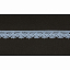 Кружево вязаное хлопковое Alfa AF-357-040 12 мм голубой