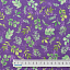 Ткань хлопок пэчворк фиолетовый, флора, Windham Fabrics (арт. 52594-8)