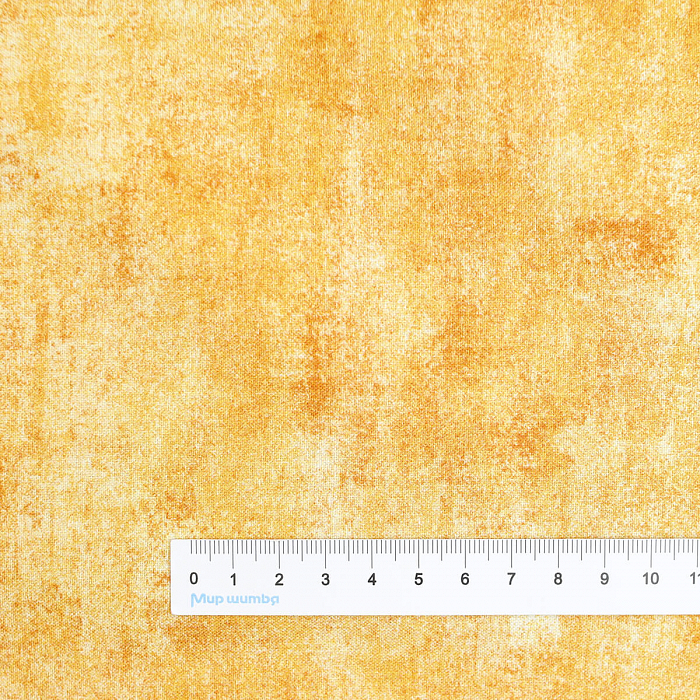 Ткань хлопок пэчворк желтый, муар, Michael Miller (арт. DCX10060-CLEM-D)