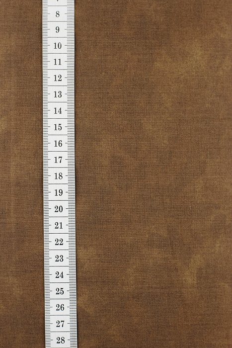 Ткань хлопок пэчворк коричневый, муар, ALFA (арт. 229587)