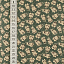 Ткань хлопок пэчворк желтый зеленый, цветы горох и точки, ALFA (арт. 229680)