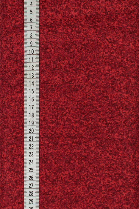 Ткань хлопок пэчворк красный, муар, ALFA (арт. 232340)