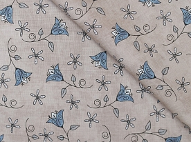 Ткань 100% хлопок [3150-34-taupe]