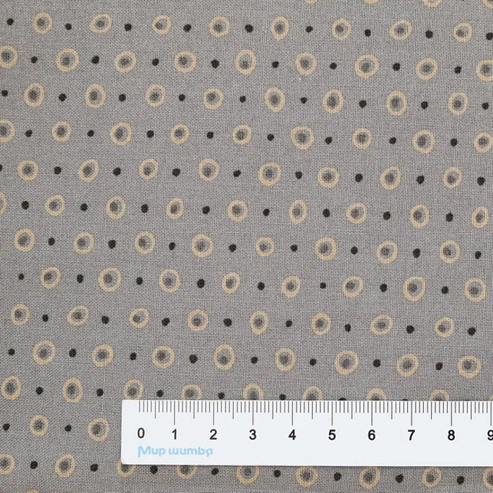 Ткань хлопок пэчворк серый, фактура, Stof (арт. 4512-473)