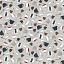 Ткань хлопок пэчворк серый, кухонная утварь, Benartex (арт. 253370)