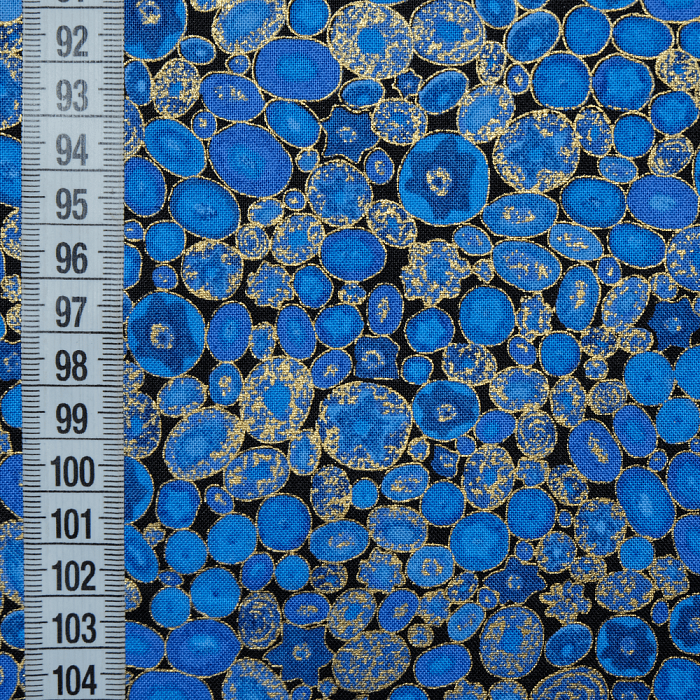 Ткань хлопок пэчворк синий, , Robert Kaufman (арт. SRKM-17183-74)