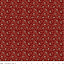 Ткань хлопок пэчворк красный бордовый, мелкий цветочек цветы, Riley Blake (арт. 120787)