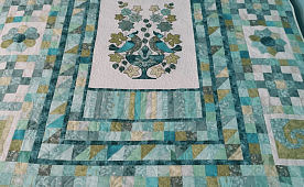 Лоскутное одеяло: подбор цвета, выполнение техник и сборка