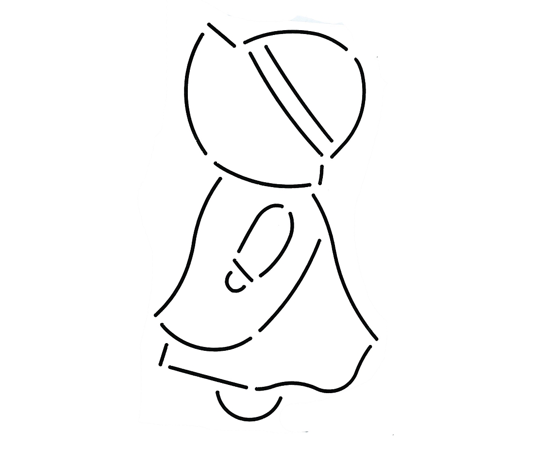 Трафарет для пэчворка QCS Inc. Sunbonnet Sue