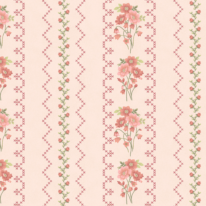 Ткань фланель пэчворк розовый, , Henry Glass (арт. 249493)
